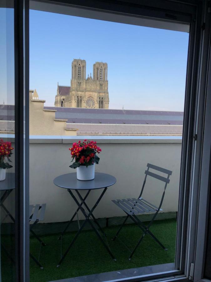 Studio Cosy Vue Cathedrale Reims Ngoại thất bức ảnh